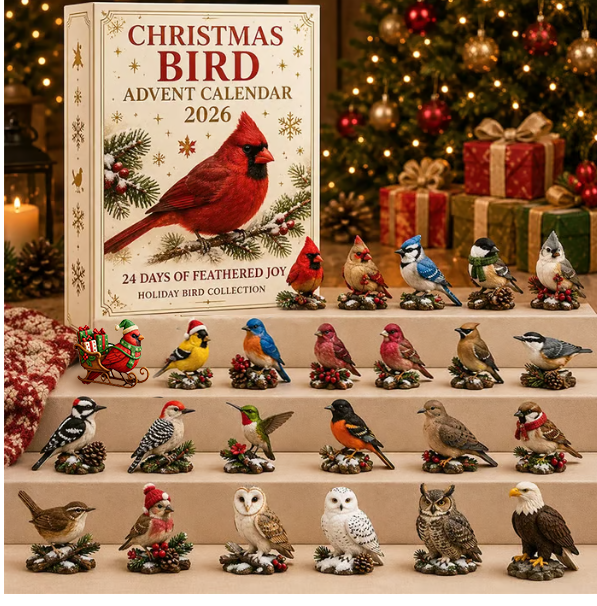๐
๐
2026 Christmas Gift 50% Off--๐ฆ๐ Christmas Bird Advent Calendar 2026 โ 24 Days of Feathered Joy ๐โจ