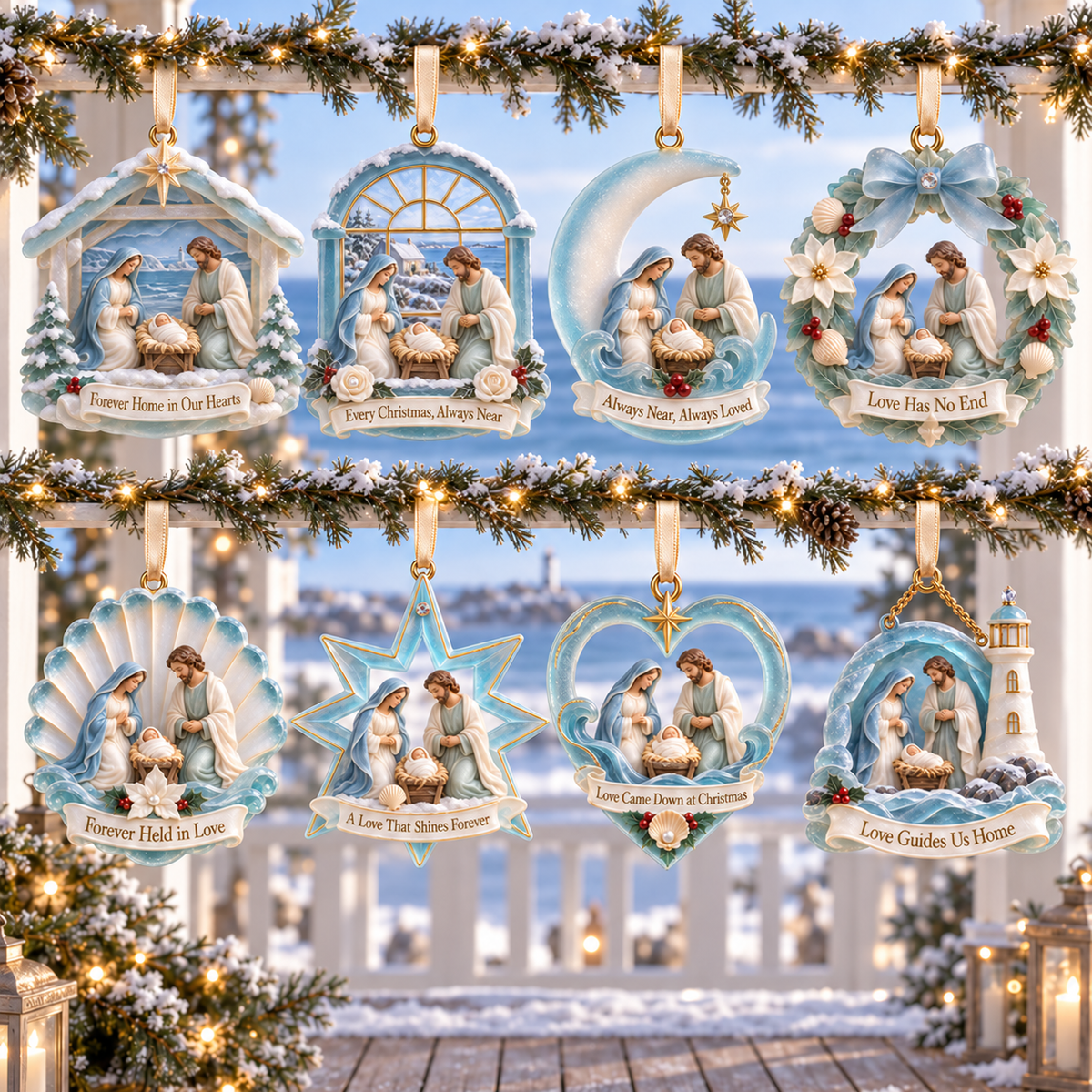 ๐
๐
2026 Christmas Gift 50% Off--Coastal Holy Night: The Birth of Love | Nativity by the Sea