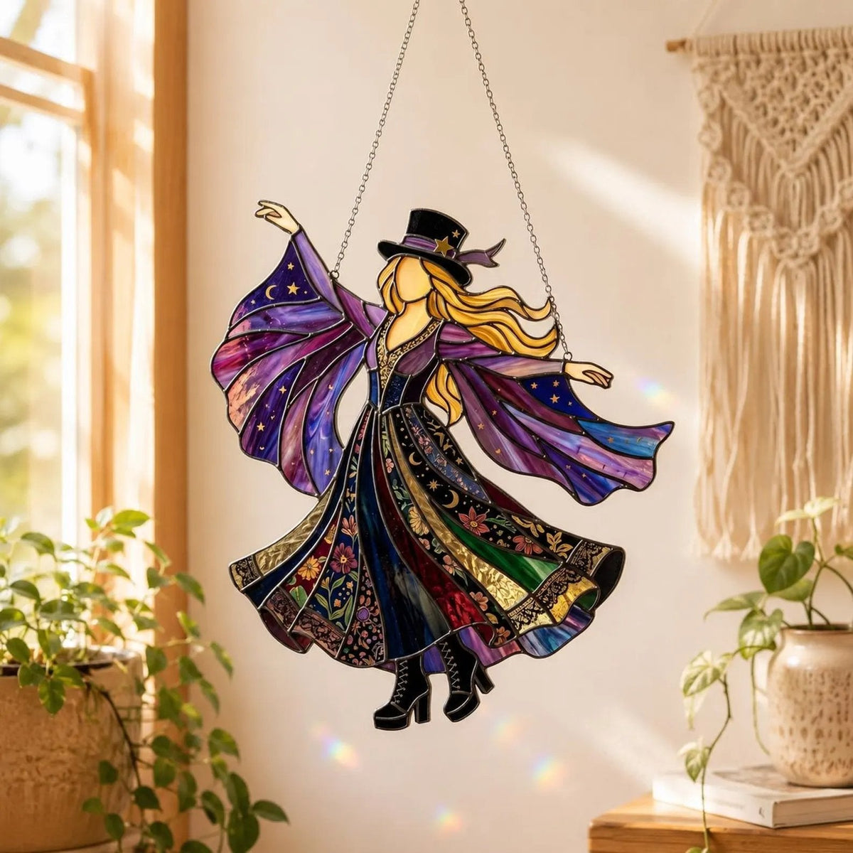 💥💥LAST DAY 50% OFF - 💃Stevie Nicks🤘Handmade Spinner