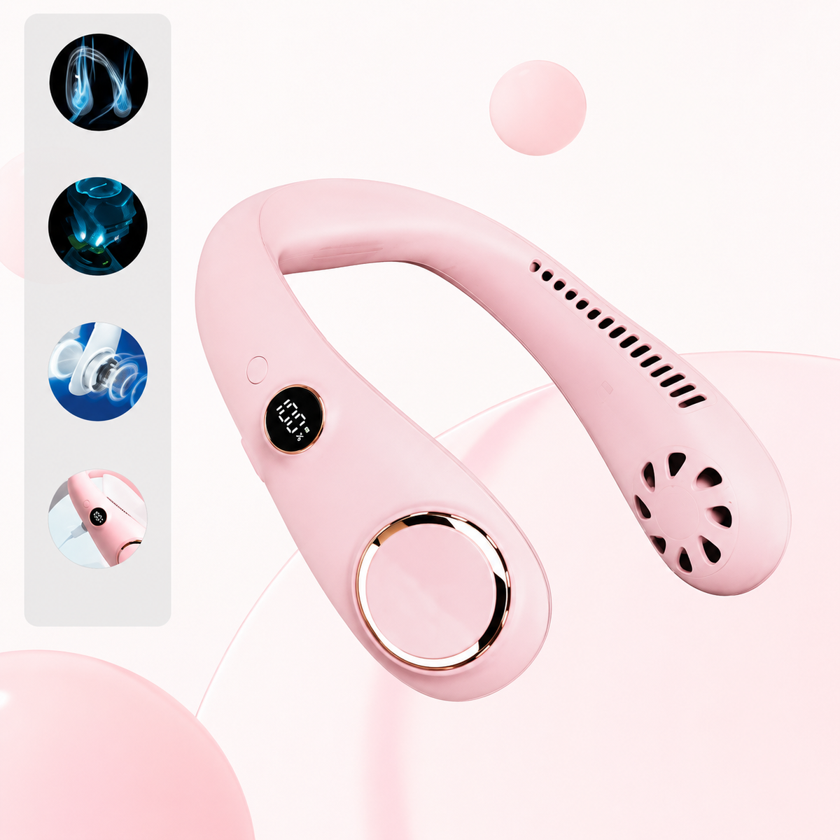 🔥Summer Special Offer 50% OFF🔥New Portable Neck Fan