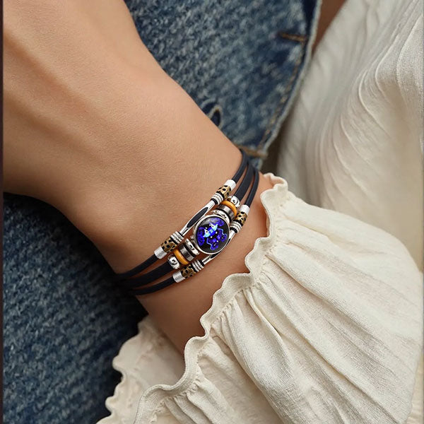 ⚡️Limited Time 55% OFF Today - 🔯Astrological Sign Luminous Bracelet Super Bright In The Dark