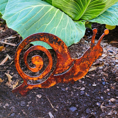 🌿🌿Handmade Metal Garden Art - Rusted Garden Decor