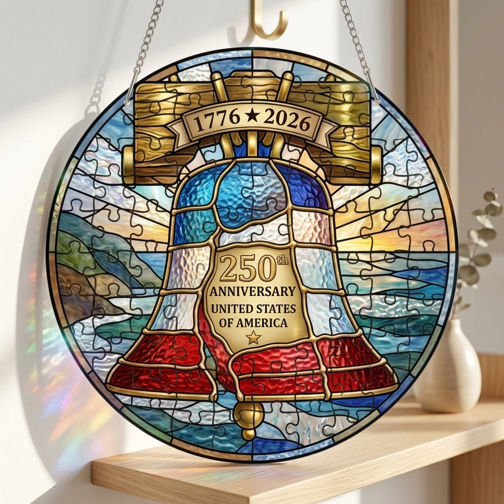 🔥🔥LAST DAY 50% OFF🔥 - 250th Anniversary United States Stained Glass Puzzle