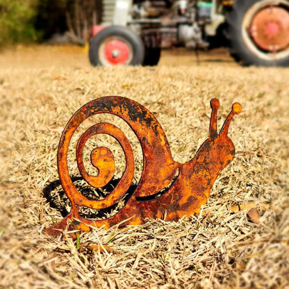 🌿🌿Handmade Metal Garden Art - Rusted Garden Decor