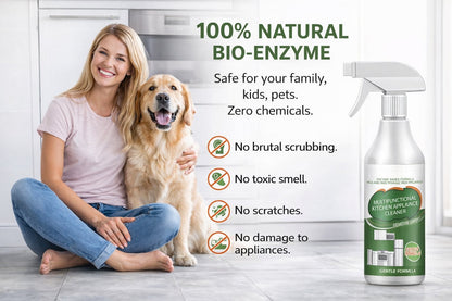 🌓Last Day 49% OFF🧽Kitchen Enzyme Cleaner – Powerful Degreasing, Long-Lasting Freshness[🔥Newly Upgraded, New Packaging]