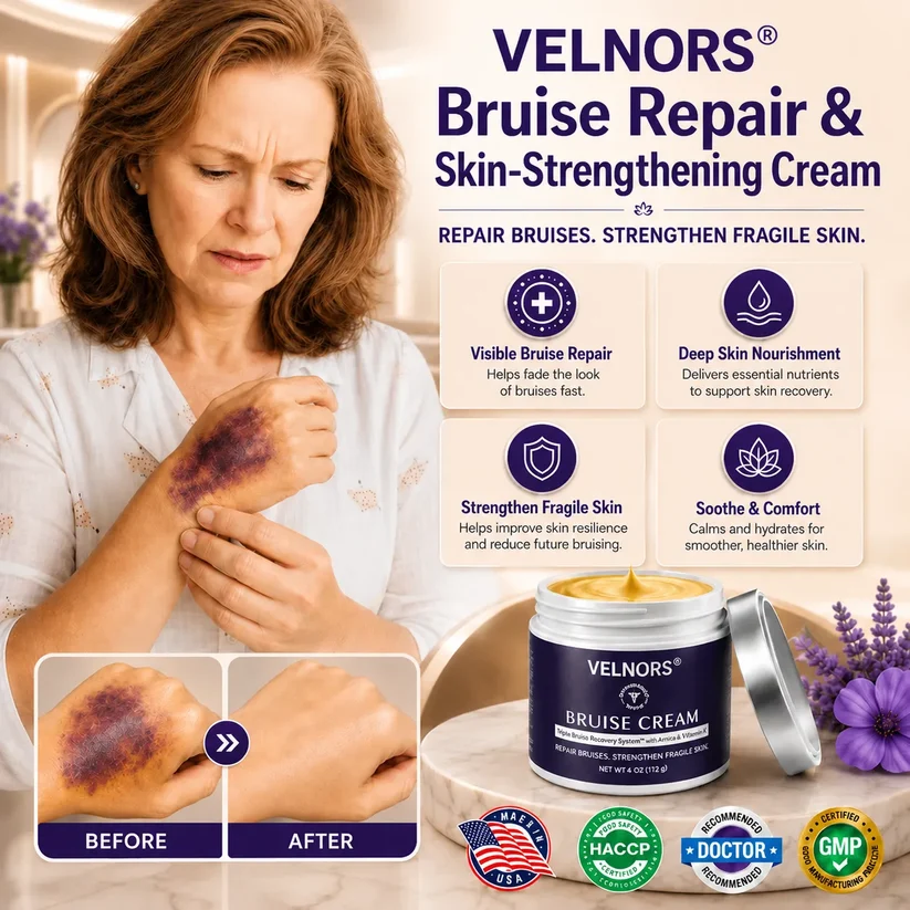✨👩‍⚕️VELNORS® Bruise Repair & Skin-Strengthening Cream-Advanced daily care for bruise-prone skin