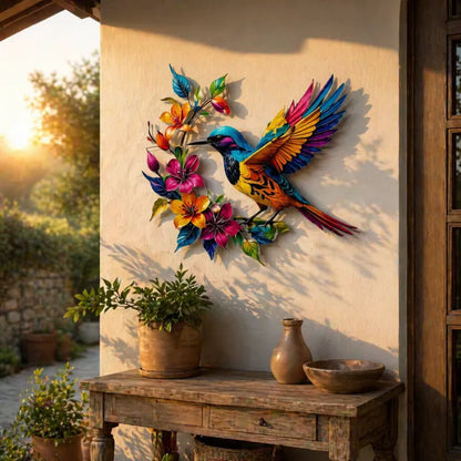 💐💐Last Day 50% OFF🔥 - Handcrafted  Metal Bluebird Wall Art