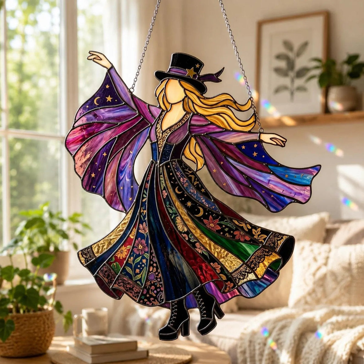 💥LAST DAY 50% OFF - 💃Stevie Nicks🤘Handmade Spinner