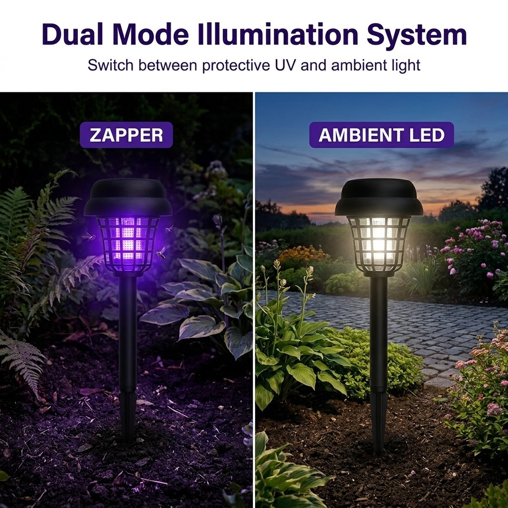 🔥Summer Special Offer 50% OFF✨Solar Mosquito Zapper Light