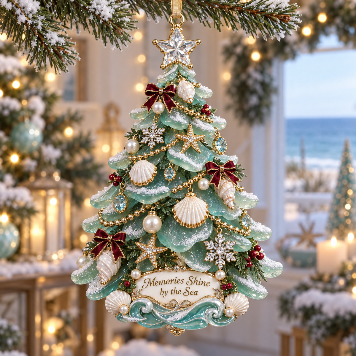 🎅 2026 Christmas Gift 50% Off--Coastal Christmas Magic Christmas tree ornaments
