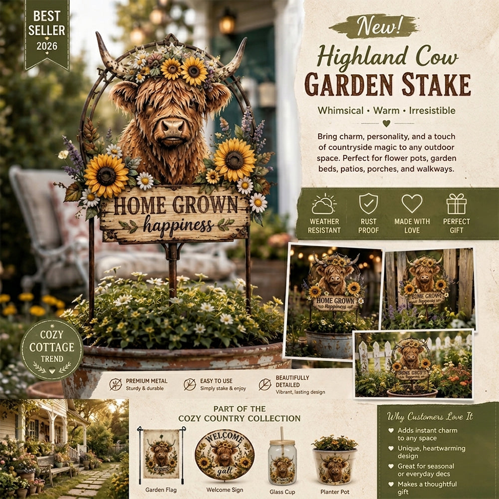 Highland Cow Cozy Country Collection | Home Grown Happiness