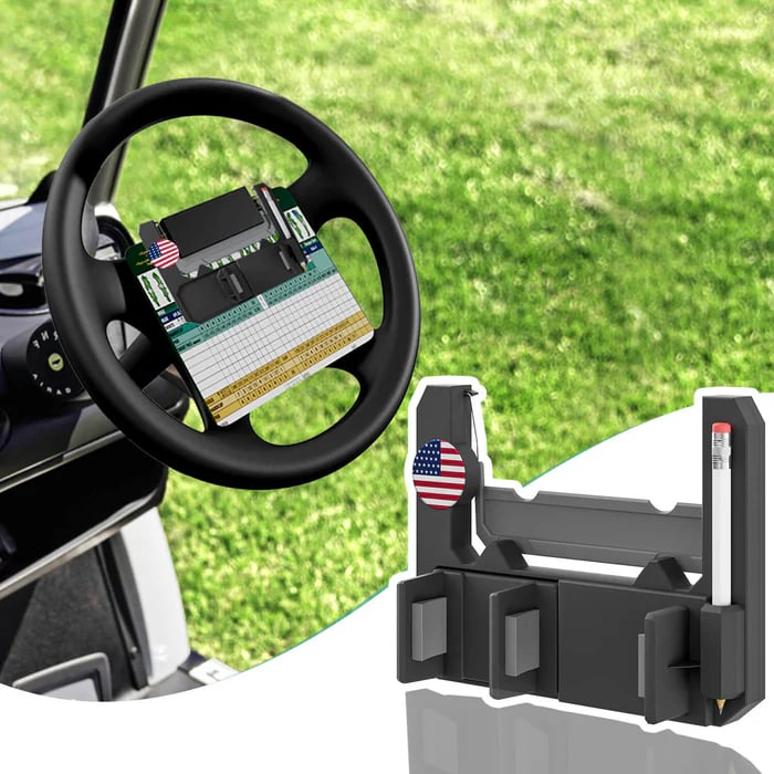 🌟⛳ - Golf cart steering wheel phone holder