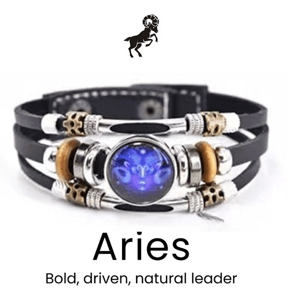 ⚡️Limited Time 55% OFF Today - 🔯Astrological Sign Luminous Bracelet Super Bright In The Dark