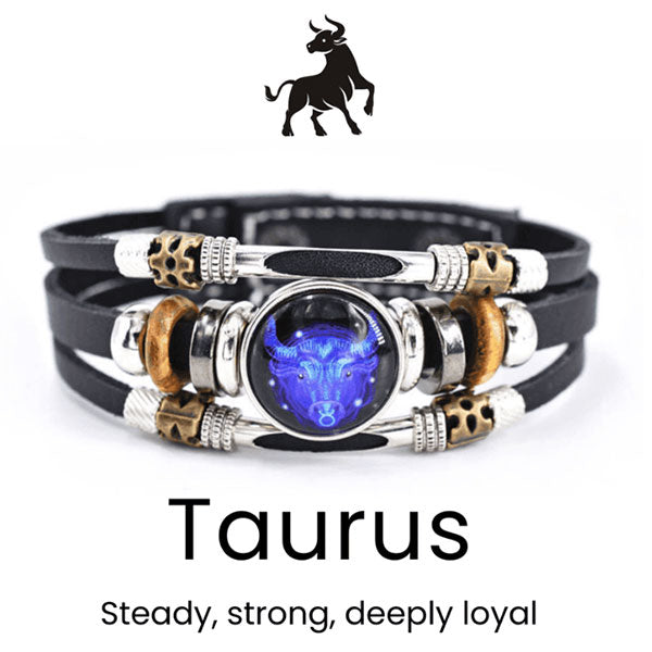 ⚡️Limited Time 55% OFF Today - 🔯Astrological Sign Luminous Bracelet Super Bright In The Dark