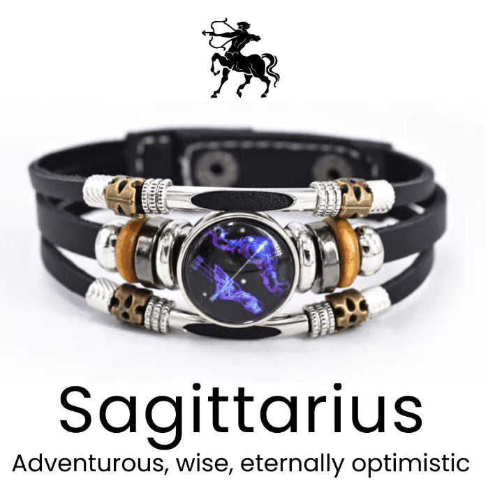 ⚡️Limited Time 55% OFF Today - 🔯Astrological Sign Luminous Bracelet Super Bright In The Dark