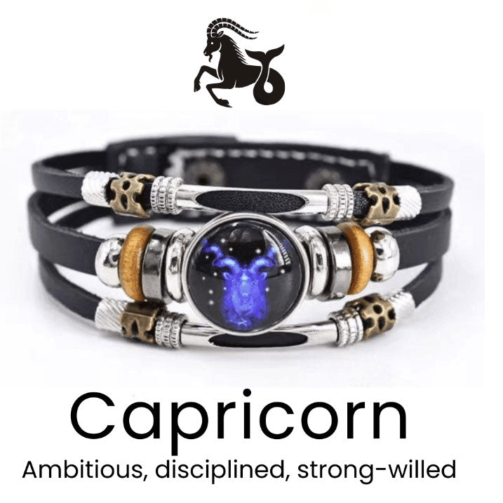 ⚡️Limited Time 55% OFF Today - 🔯Astrological Sign Luminous Bracelet Super Bright In The Dark
