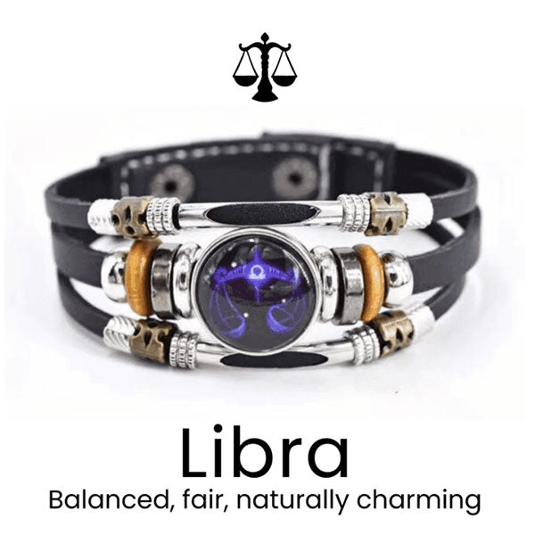 ⚡️Limited Time 55% OFF Today - 🔯Astrological Sign Luminous Bracelet Super Bright In The Dark