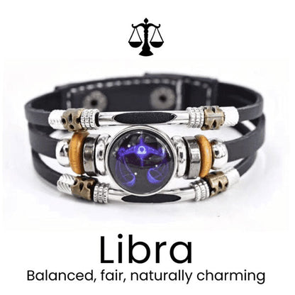 ⚡️Limited Time 55% OFF Today - 🔯Astrological Sign Luminous Bracelet Super Bright In The Dark