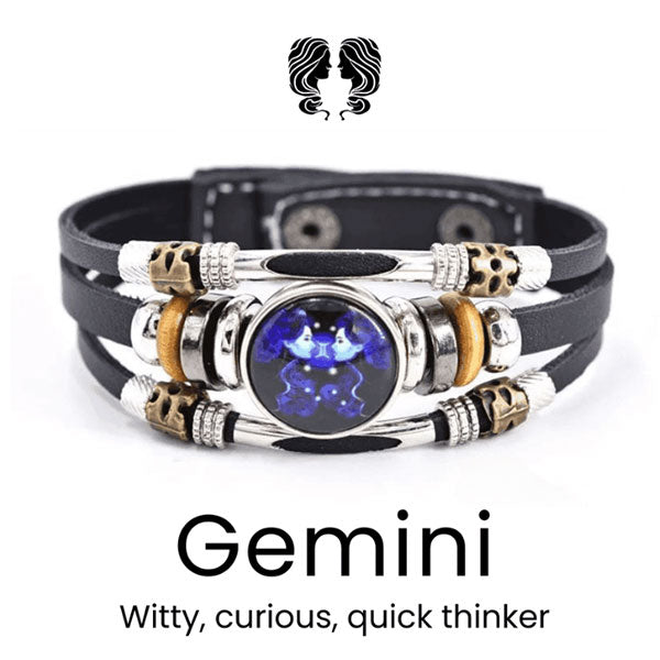 ⚡️Limited Time 55% OFF Today - 🔯Astrological Sign Luminous Bracelet Super Bright In The Dark