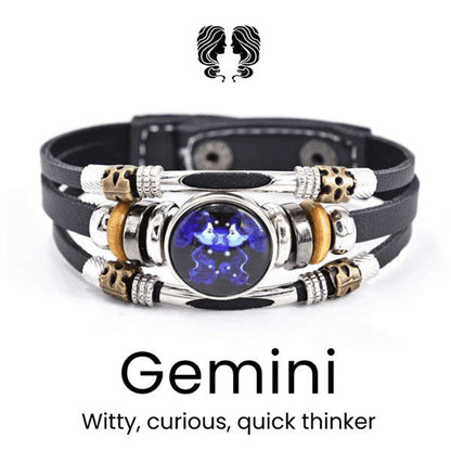 ⚡️Limited Time 55% OFF Today - 🔯Astrological Sign Luminous Bracelet Super Bright In The Dark