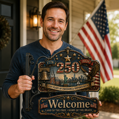 🔥🔥Last Day 49% OFF🔥 - USA 250th Anniversary Welcome Sign