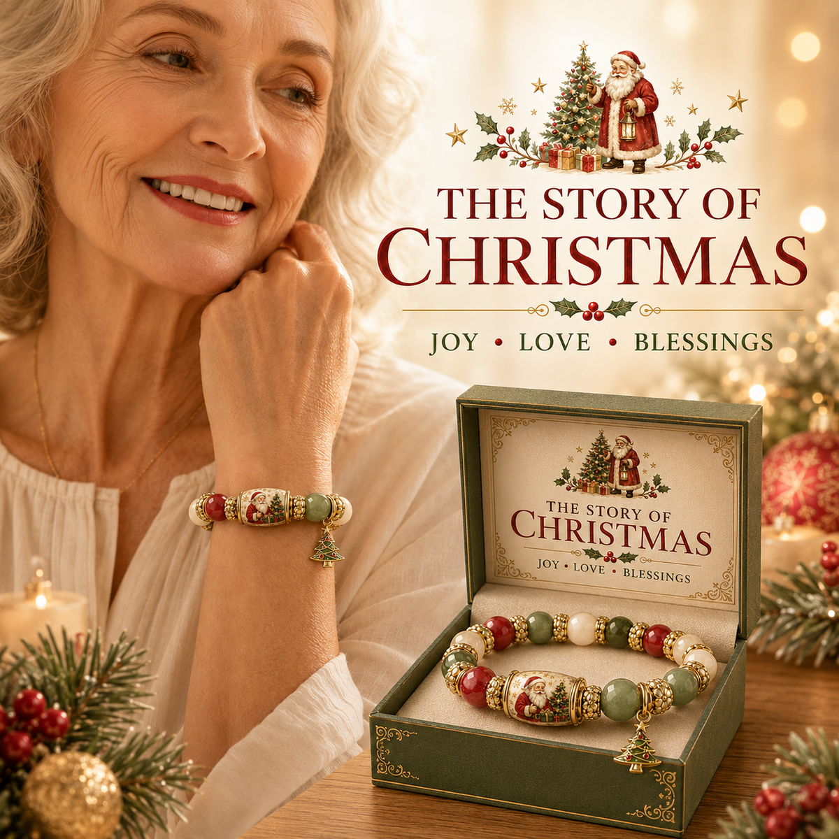 🎅🎅 Christmas Magic Bracelet 🎄 | 2026 Limited Edition — 50% OFF Holiday Sale