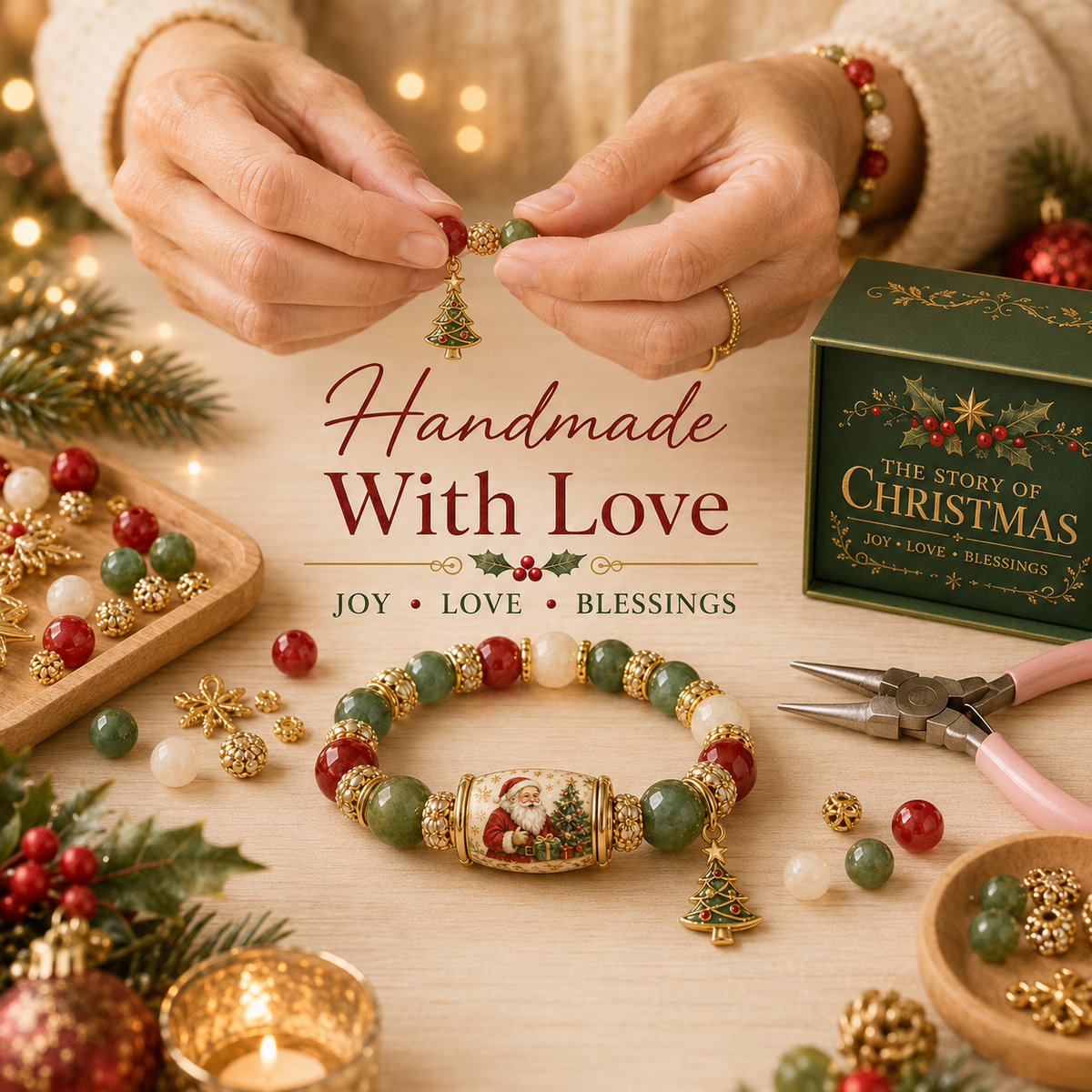 🎅🎅 Christmas Magic Bracelet 🎄 | 2026 Limited Edition — 50% OFF Holiday Sale