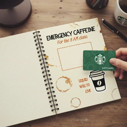 📚The 'For When..' College Survival Kit Gift Card Book🎓️❤️