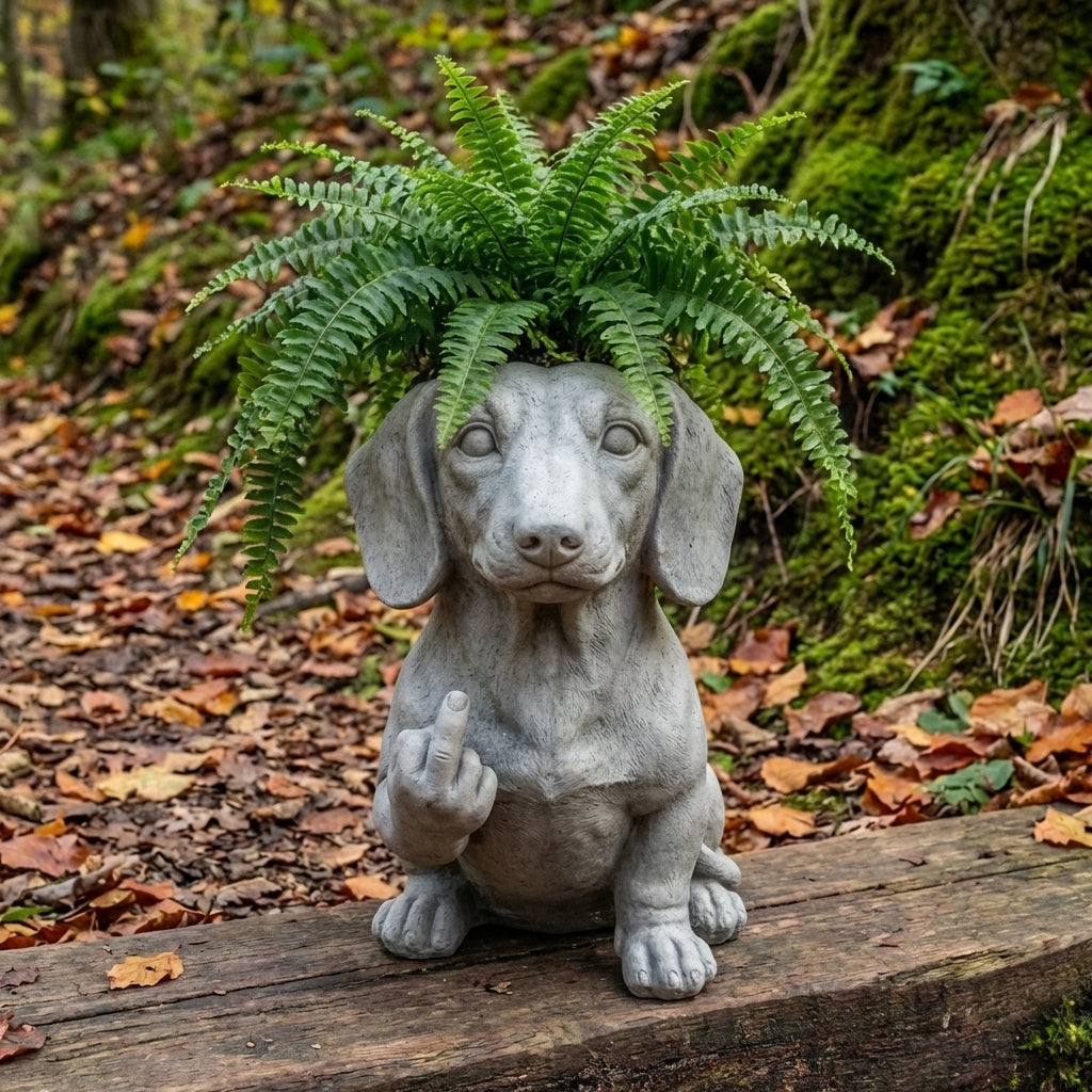 Funny French Bulldog Planter – Your Plants Just Got Attitude 🌿🐶