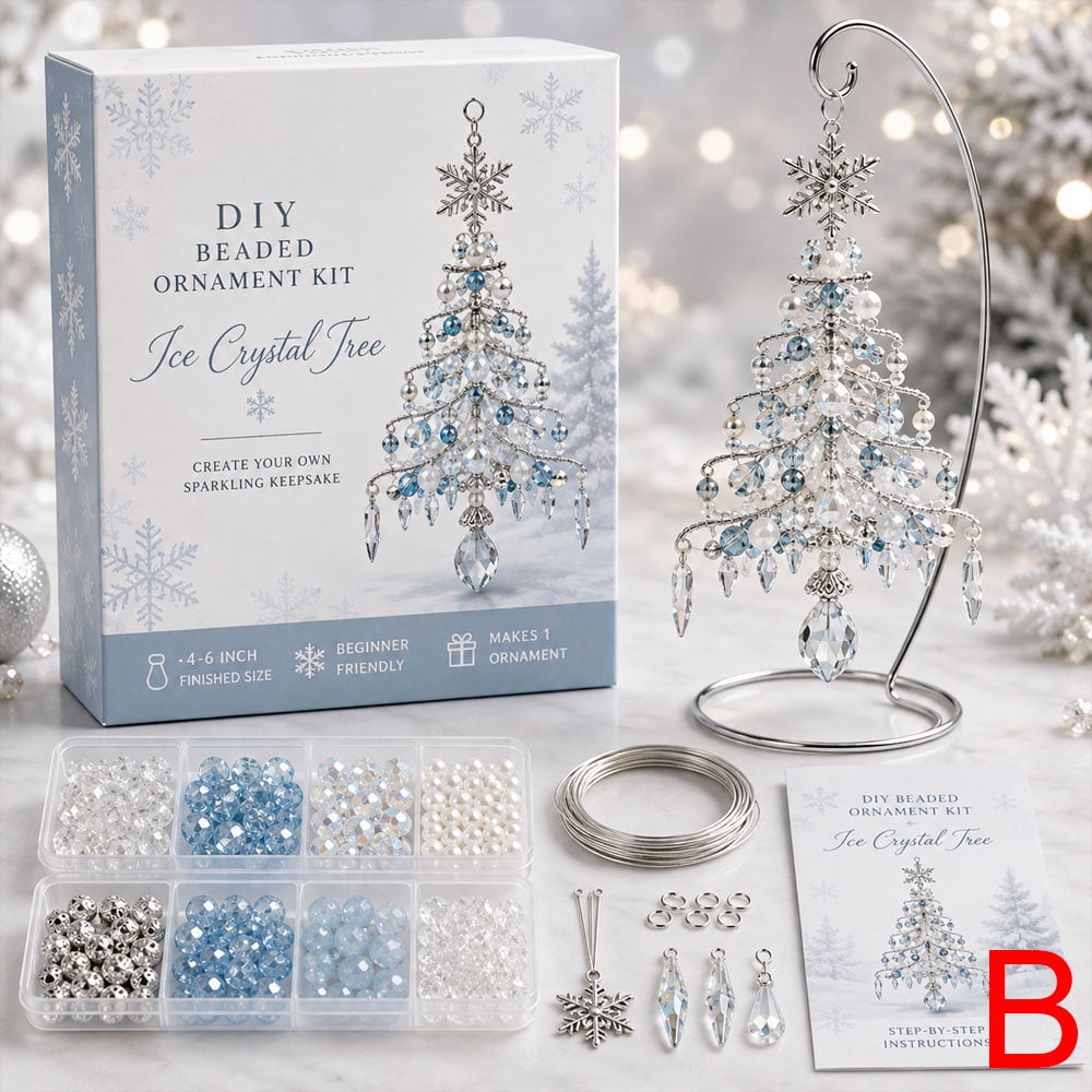 🎅 2026 Christmas Gift 50% Off--DIY Christmas Tree Beaded Ornament Kit