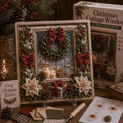 🎁 3D-kerststof-poke-art-set🎄 Buy 2 & Get Free Shipping 🎁