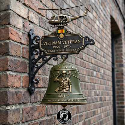 🔔🔔 Last Day Promo: 50% OFF -Vietnam Veteran Tribute Wall Bell