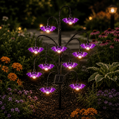 🎃🎃 Halloween Solar Tree Stump Light