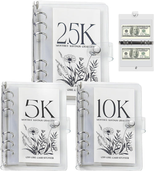 💰 12-Month Envelopes Money Saving Challenge Binder