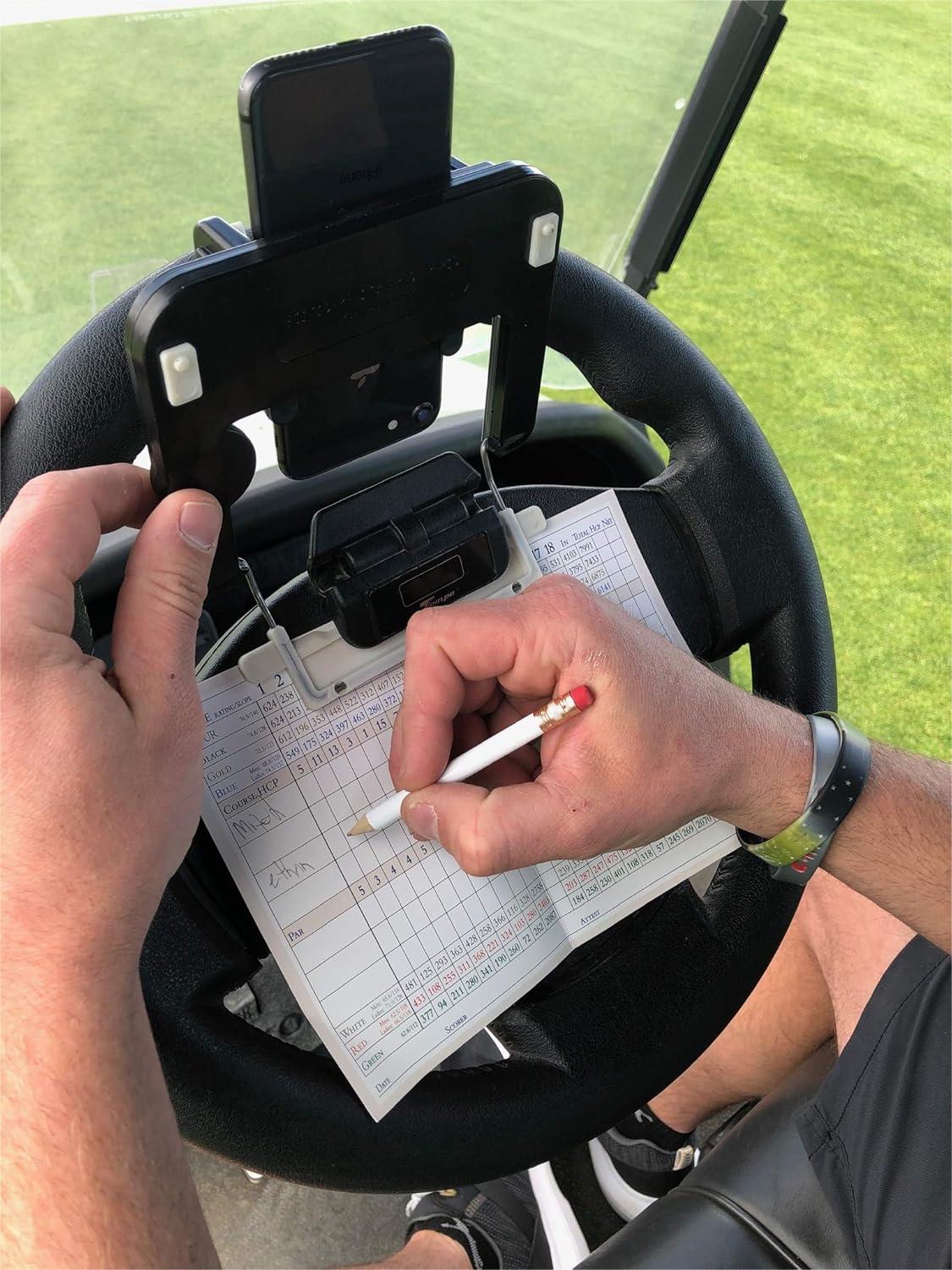 🌟⛳ - Golf cart steering wheel phone holder