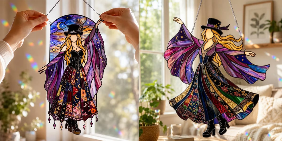 💥LAST DAY 50% OFF - 💃Stevie Nicks🤘Handmade Spinner