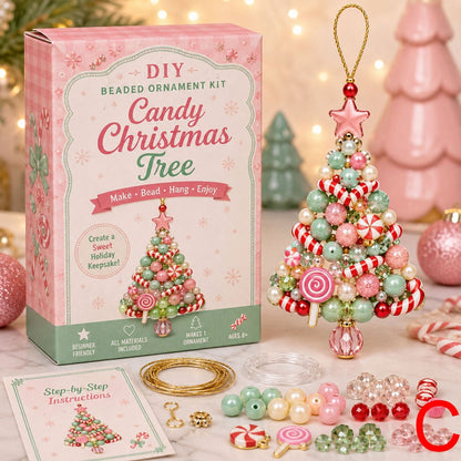 🎅 2026 Christmas Gift 50% Off--DIY Christmas Tree Beaded Ornament Kit