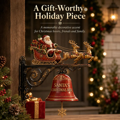 🎅 🎅2026 Christmas Gift 50% Off--🎅 Santa Sleigh with Reindeer & Bell | 3D Christmas Outdoor Decoration