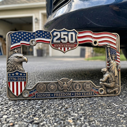 🗽LAST DAY 49% OFF-🇺🇸250th Anniversary Commemorative License Plate Frame