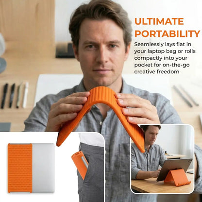 🔥Spring Special Offer 59% OFF🔥Foldable Silicone Aluminum Holder - Ergonomic Device Mount for Everywhere