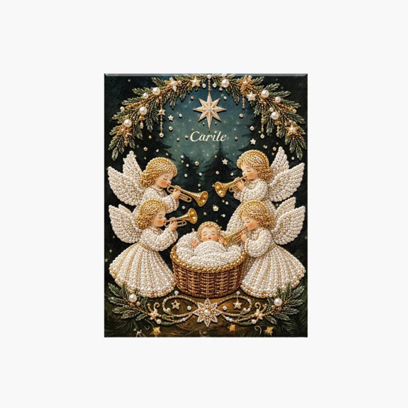 💥🏆Nativity Scene Diamond Painting Kit | Jesus Christ Christmas Faith Art Decor