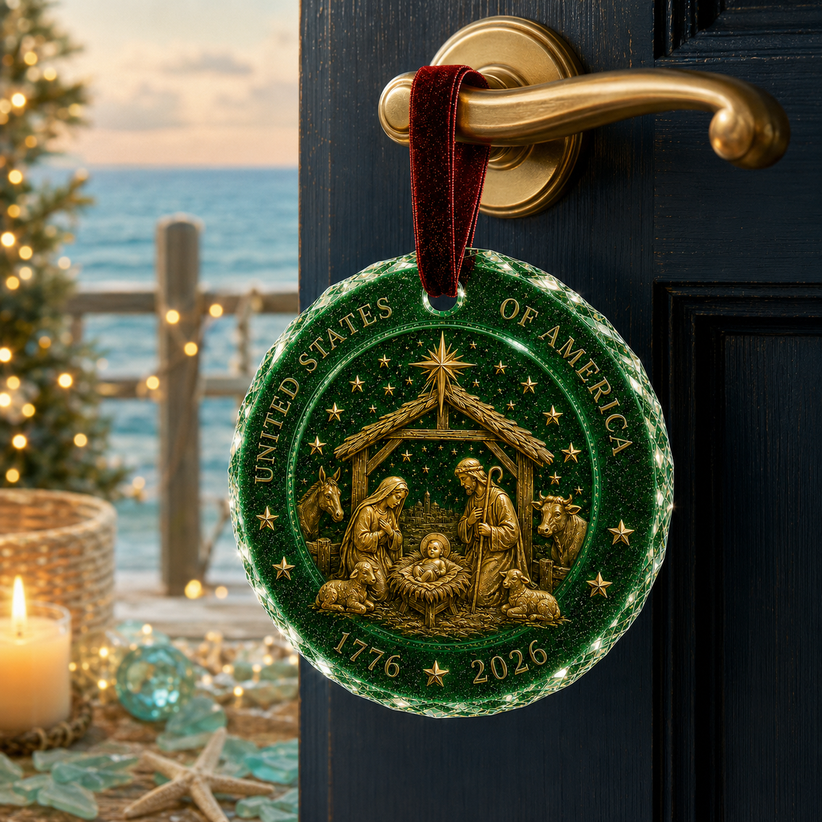🎅 2026 Christmas Gift 50% Off--Celebrate 250 Years of America 🇺🇸 | 2026 250th Anniversary Christmas Ornament – A Meaningful Patriotic Keepsake & Holiday Gift
