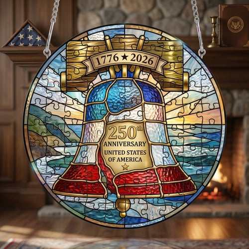 🔥🔥LAST DAY 50% OFF🔥 - 250th Anniversary United States Stained Glass Puzzle