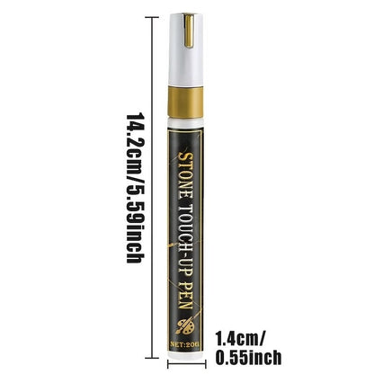 🖋️🖋️Golden Tombstone Marker Pen for Restoring Faded Grave Inscriptions