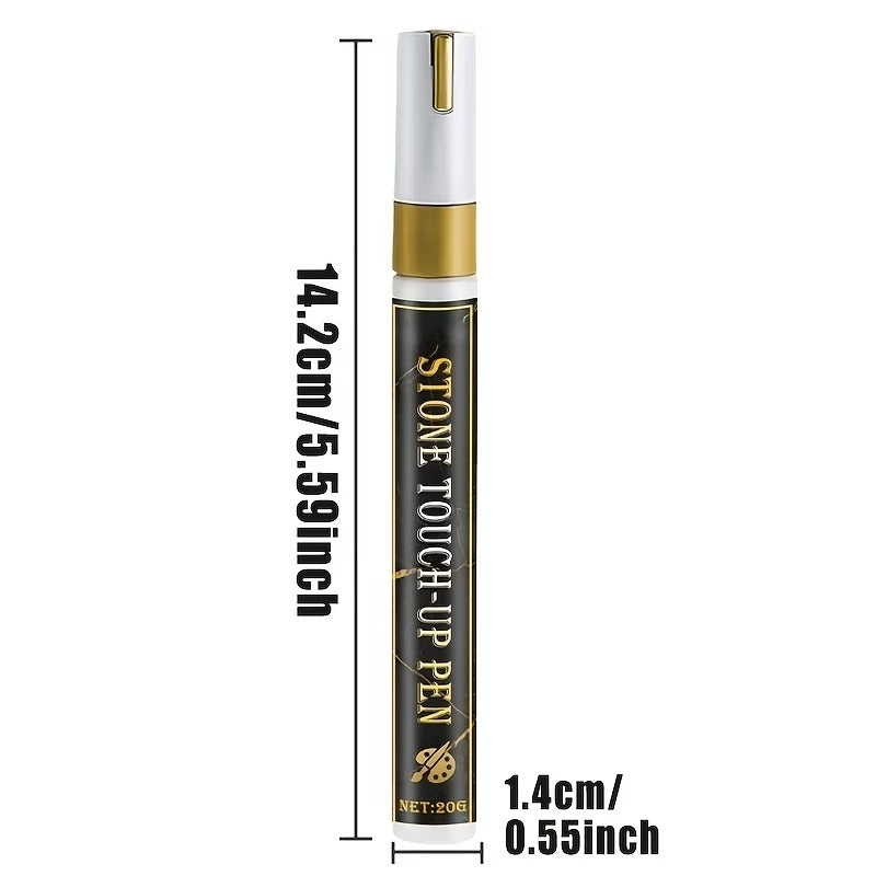 🖋️Golden Tombstone Marker Pen for Restoring Faded Grave Inscriptions