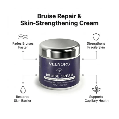 ✨👩‍⚕️VELNORS® Bruise Repair & Skin-Strengthening Cream-Advanced daily care for bruise-prone skin