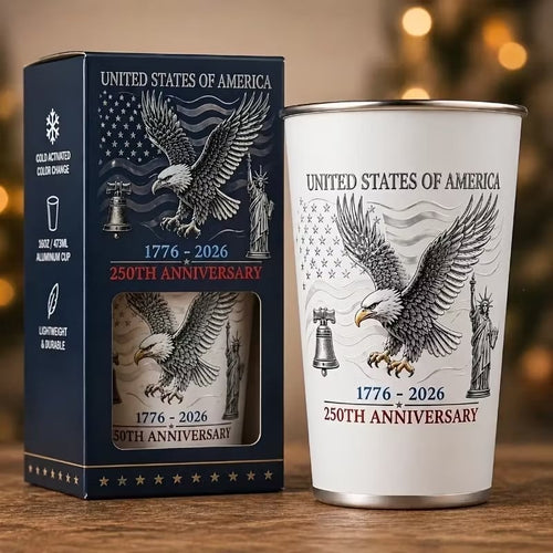 🦅🦅 Pour Ice-Cold Beer | USA 250th Anniversary Color Changing Cup 🎉