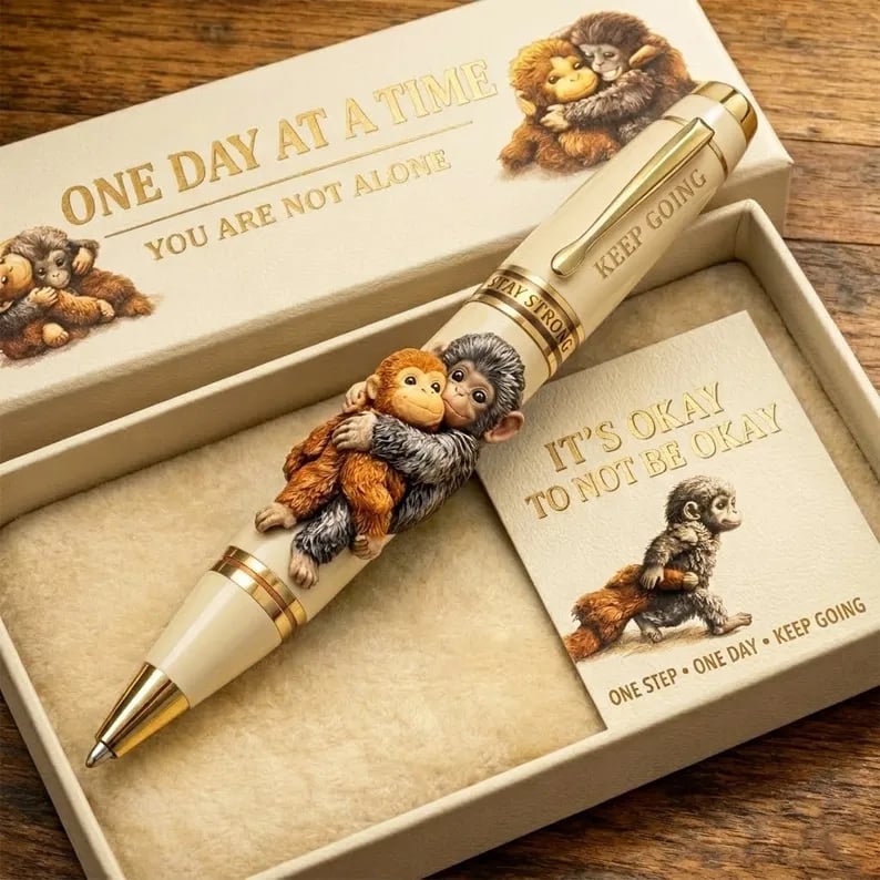 🏆Last Day 49% OFF- Emotional Support Monkey Pen Set🐒