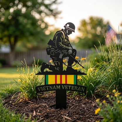 🔥🔥Last Day 50% OFF🔥- Vietnam Veteran Tribute Garden Stake – Honor and Respect