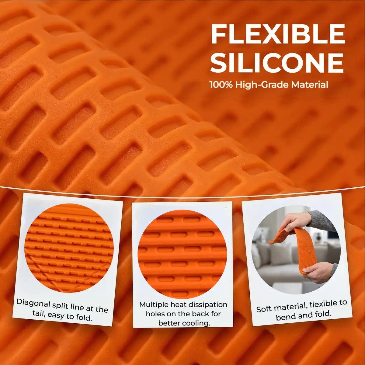 🔥Spring Special Offer 59% OFF🔥Foldable Silicone Aluminum Holder - Ergonomic Device Mount for Everywhere